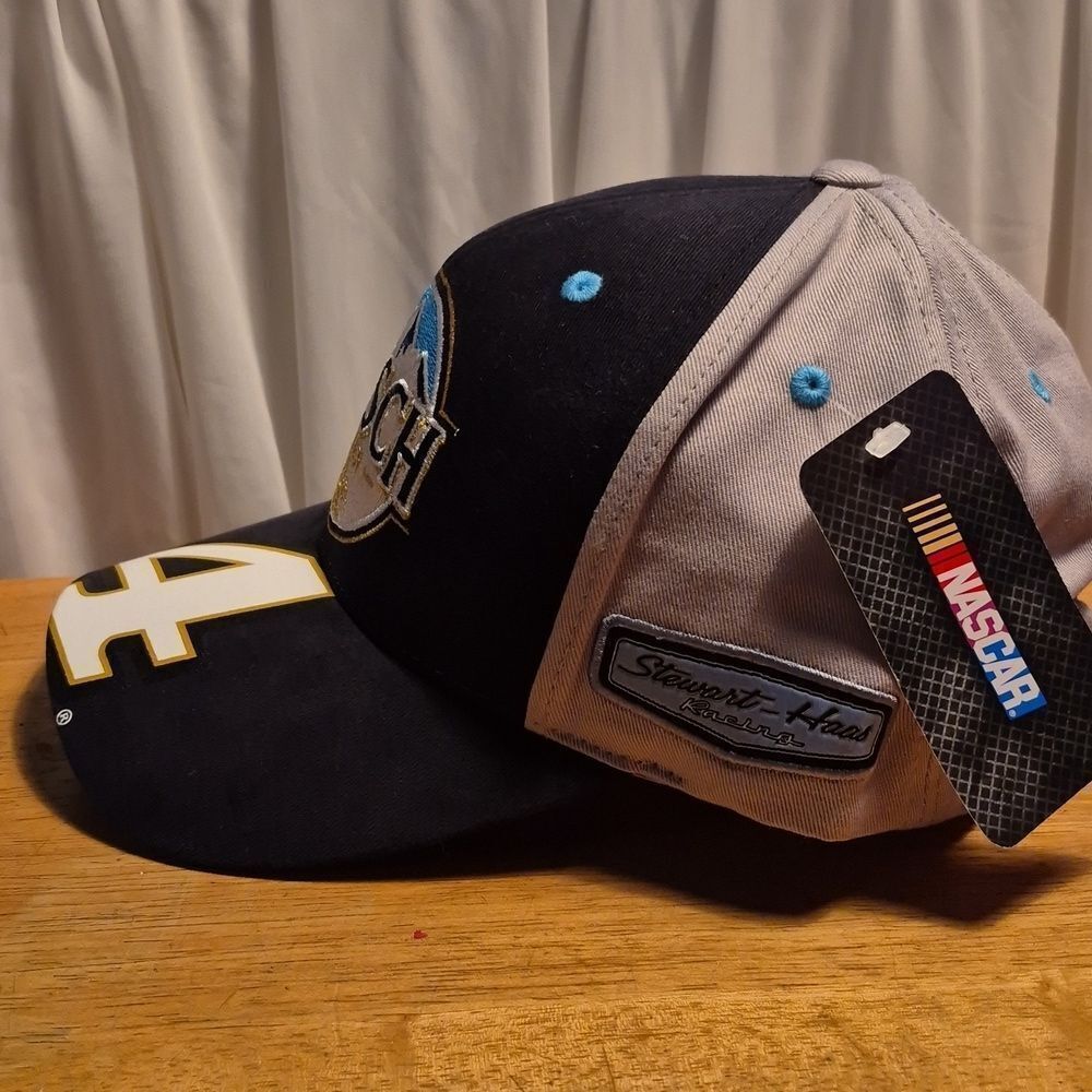 Nascar Busch 4 Kevin Harvick Velcroback Hat - New - Picture 3 of 8